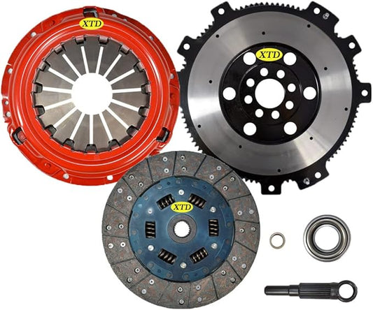XTD STAGE 2 CLUTCH & 13LB PERFORMANCE FLYWHEEL KIT compatible with NISSAN SILVIA 240SX SR20DET S13 S14