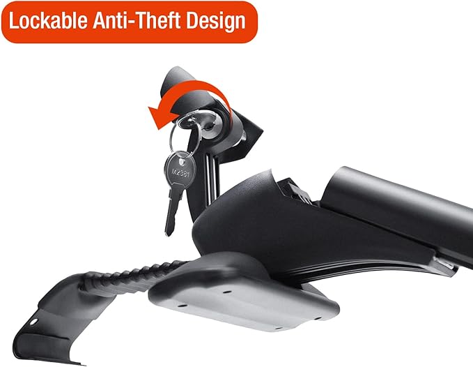 Car Roof Bars, General Roof Rack Beam, Aluminum Car Top Bar Vehicle Rack with Anti-Theft Lock, Adjustable Window Frame, Maximum Load 75KG/165.34 LBS