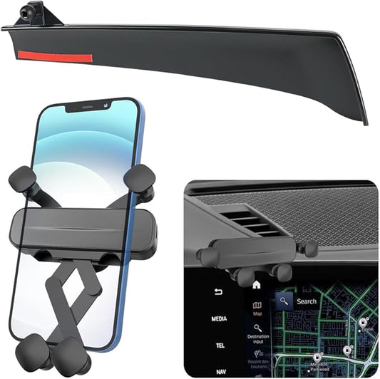 Car Phone Holder Mount for BMW X1 2023-2025，BMW X2 2024 2025 Auto Accessories Navigation Screen Bracket Interior Decoration Mobile Cell Phone Mount
