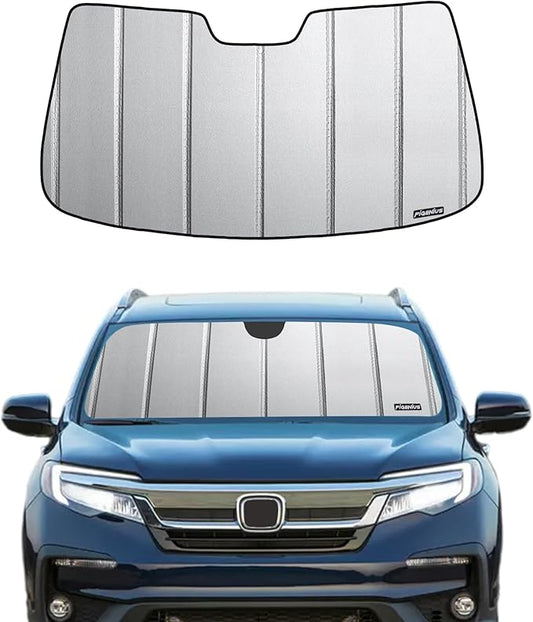 Windshield Sunshade for Honda Pilot 2016-2021, Ridgeline 2017-2021. Without Sensing Camera - Safeguard