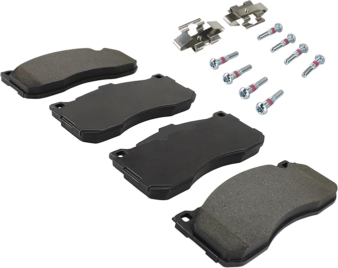 QUALITY-BUILT Premium Semi-Metallic Front Brake Pads 1001-1371M Compatible with 2006-2013 BMW (130i, 135i, 135is, 328i)