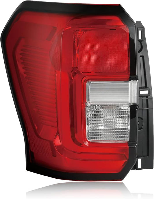 White Halogen Tail Lights Assembly Compatible with Ford Expedition XL XLT 2022-2024 Tail Light Rear Brake Lamp With Wire Harness and Bulbs Replace:NL1Z13405A(Halogen 22-24 Left Driver Side)