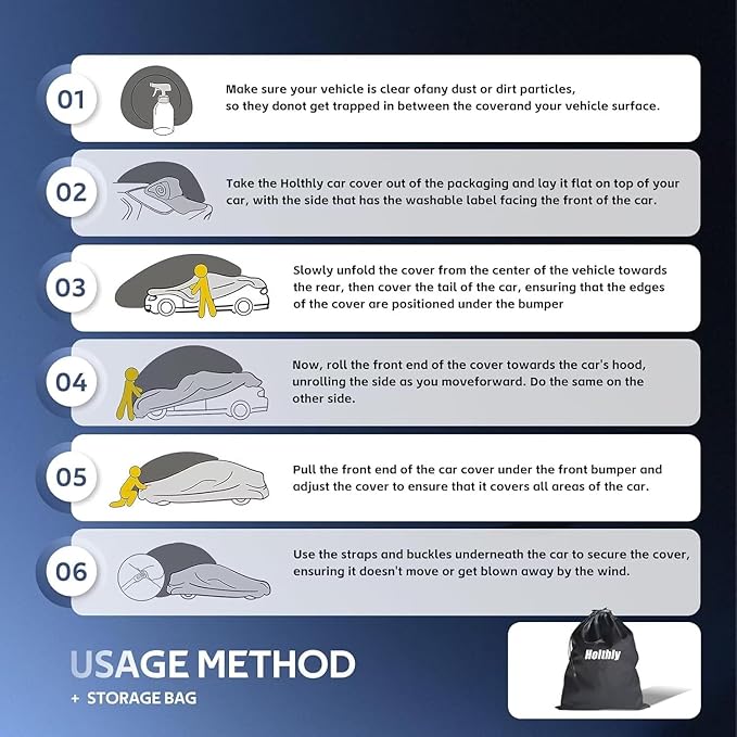 10 Layers Car Cover Custom Fit for Mercedes Benz C Class C250 C300 C43 C63 (1993-2025), Waterproof All Weather for Automobiles, Outdoor Full Cover Sun Dust Rain Protection with Cotton. Black