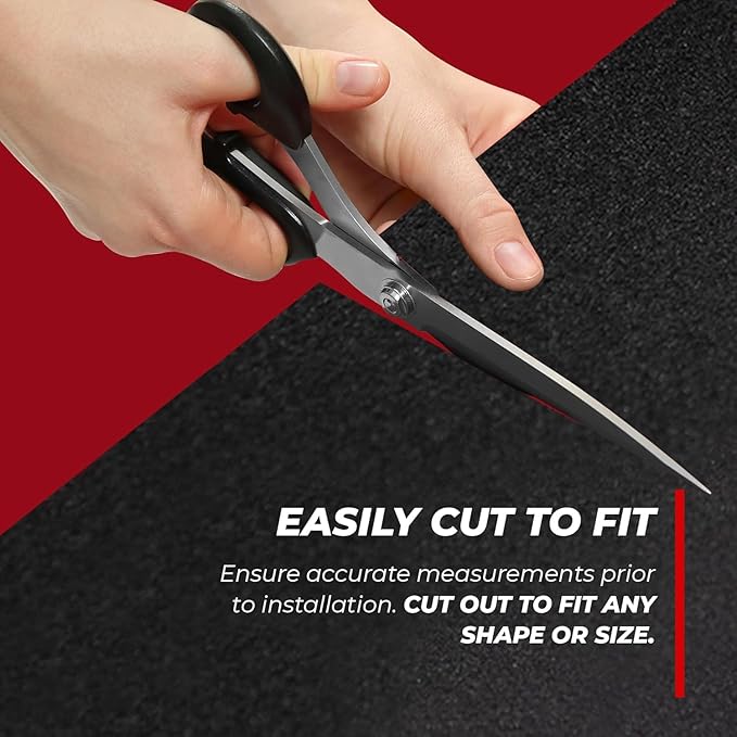 Bbox Black Carpet Non-Woven Fabric | Length: 72 inch (6 ft.), Width: 120 inch (10 ft.) | for Speaker Sub Box Carpet Home, Auto, RV, Boat, Marine, Truck & Car Trunk Liner