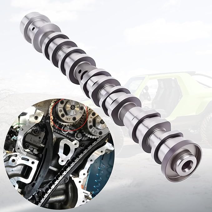 5047913AD Right Side Intake Camshaft Compatible with Chrysler Chrysler Voyager Pacifica Dodge Durango Wrangler Grand Cherokee Gladiator Ram 1500 Engine Replaces for 5047913AA, 5047913AB, 5047913AC