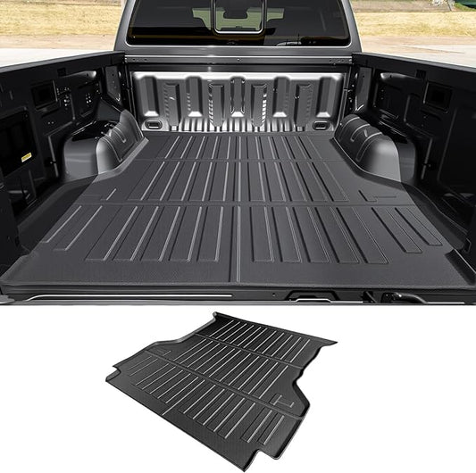 Truck Bed Mat for 2024 2025 Ford Ranger 5FT Bed Liner All Weather Protection Bed Cargo Mat Pickup Car Accessories(for 24-25 Ranger 5FT)