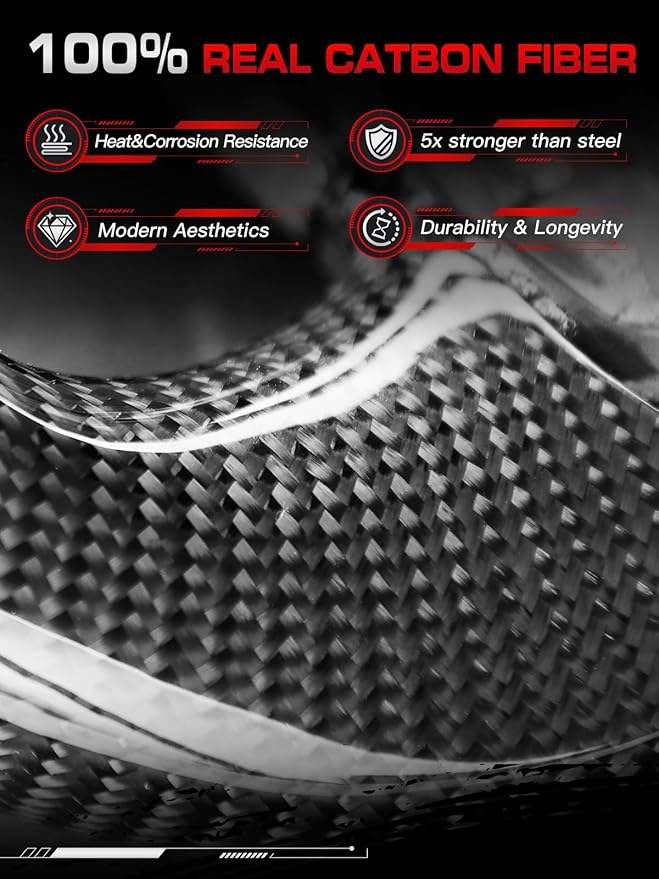 Carbon Fiber Heated Steering Wheel for F-150 Raptor 2017–2020, D-Shaped Flat-Bottom, Perforated Nappa Leather Grip, Hand-Stitched, for Raptor with Paddle Shifters Models