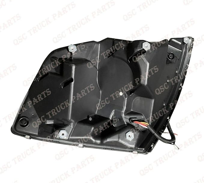 QSC Truck Parts Full LED Performance Headlights Pair Sequential Turn Signals Compatible with Volvo VNL 04-17