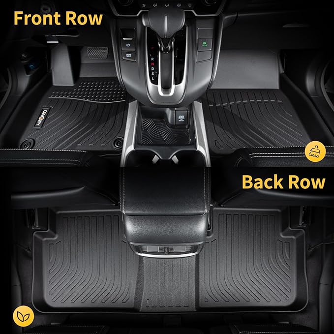 GINOWY-Floor Mats & Cargo Line for 2016-2022 RX RX350/ RX450h (Not for RXL), All Weather Car Mats RX Cargo Trunk Mat, Waterproof TPE Rubber Liners Durable Mats 3D Laser
