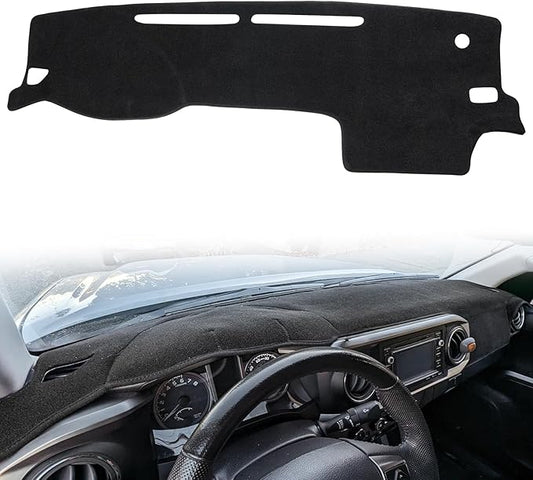 Amiss Dash Mat Dashboard Cover, Fits for Toyota Tacoma 2016-2022 2023, Anti-reflective Non-Slip Dashboard Cover Mat Pad Carpet, Dashboard Decorative, Car Accessories Interior for Custom Fit dash cover
