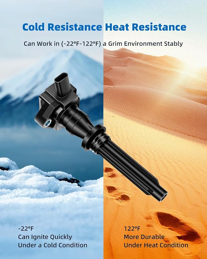 ECCPP ignition coils Pack of 8 UF730,coils packs,for Land,for Rover,for Range,for Rover 2014-2019,LR4 2014-2016,Discovery 2017-2020,for Range,for Rover Sport 2014-2018,for Range,UF-730