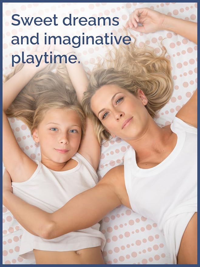 Kids Full Size Pink Dots Bed Sheets - 4 Piece Kids Pink Dots Sheet Set - Spotty Patterned Bedding - Soft & Cozy - Breathable & Machine Washable - Easy-Care Bed Set for Boys, Girls, Teens and Toddlers