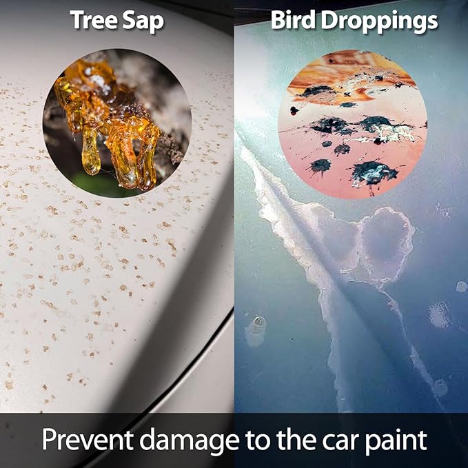 5 Layer Custom Fit Car Cover for 2024-2026 Ford Mustang Durable Dustproof Windproof with Mirror Pockets Pollution, Dust, Sun, Snow, Rain, Winter All Weather Protection, Breathable