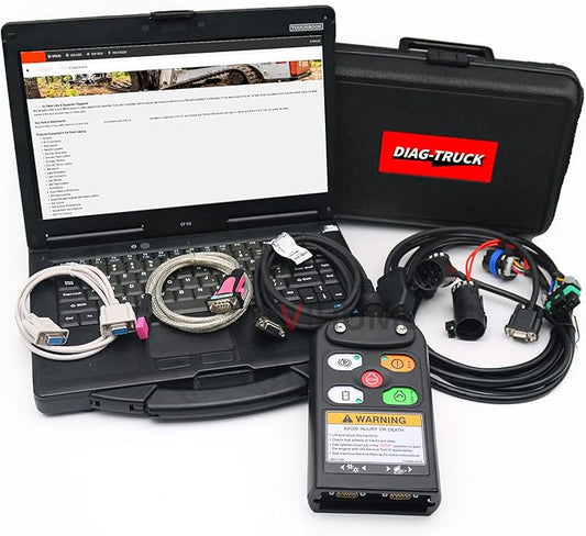 Ready to Use for Bobcat Diagnostic Tool (RST) Bobcat Service Analyzer Ready Tool Harness Remote Start Tool with Laptop Service (Service Analyzer+Bobcat Parts (CF53))
