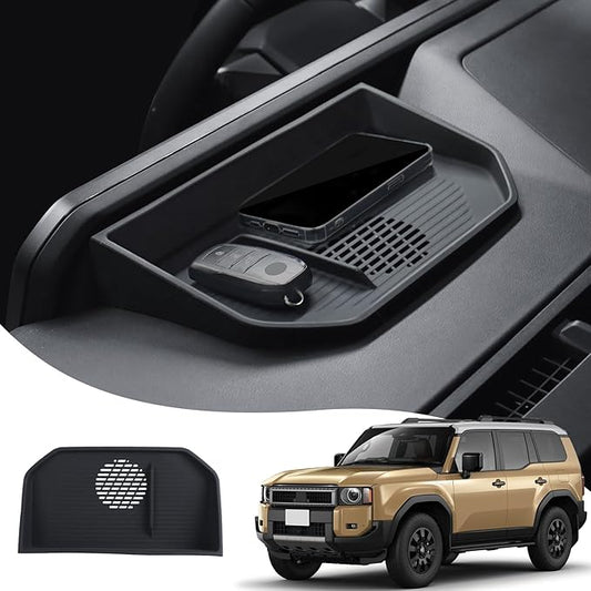 Dashboard Silicone Storage Box for 2024 2025 Toyota Land Cruiser 250 1958 Prado Lc250 J250 Central Console Storage Cushion Internal Modification Accessories (Dashboard Storage Box)