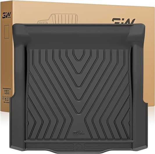 3W Cargo Liner Custom Fit for 2019-2024 2025 G20 BMW 3 Series 330i Sedan, TPE All Weather Floor Liner for BMW 3 Series G20 1st and 2nd Row Full Set Car Mats (NOT for 330e/GT)