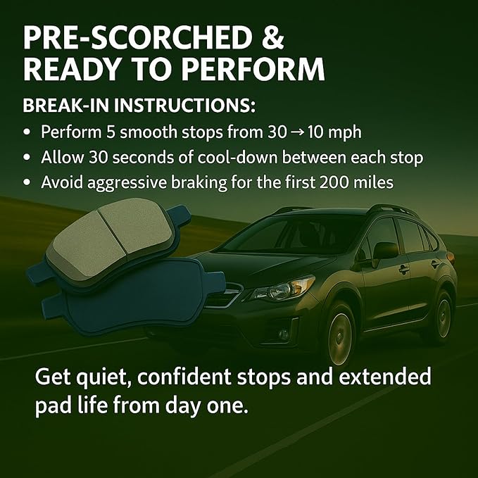 QUALITY-BUILT Premium Semi-Metallic Front Brake Pads 1001-1892M Compatible with 2016-2025 BMW/Mini/Toyota (220i,228i Gran Coupe,228i xDrive Gran Coupe,230i,230i xDrive,330e,330e xDrive,330i,330i xDri)