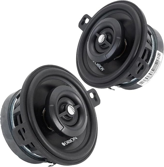 ORION Cobalt Series CB35 3.5” 2-Way Coaxial Car Speakers, 120W, 4 Ohms, Full Range, Enhanced Bass, Polypropylene Cone & Butyl Rubber Surround, Easy Install (Pair)