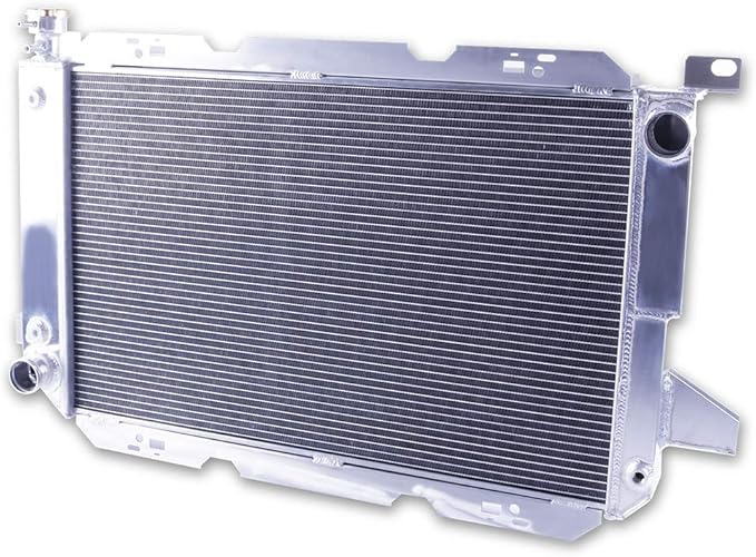3 Row Performance Cooling Aluminum Radiator for 1985-1997 Ford Bro nco F150 F250 HD F350 F Super Duty F53 F450 Truck XL Base Pickup V8 5.8L 7.5L Engine Radiator