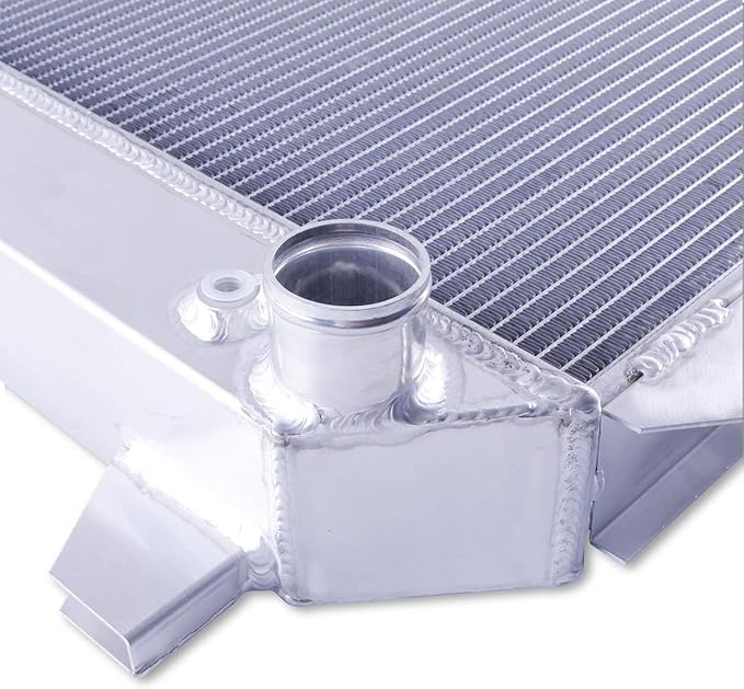 3 Row Performance Cooling Aluminum Radiator for 1985-1997 Ford Bro nco F150 F250 HD F350 F Super Duty F53 F450 Truck XL Base Pickup V8 5.8L 7.5L Engine Radiator