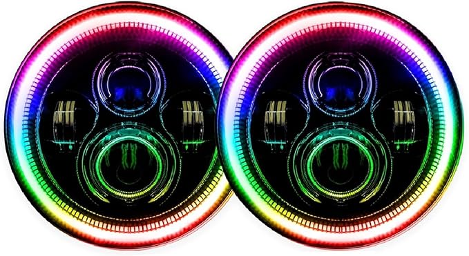 ORACLE Lighting 5847-504 Pair of 20W LED Fog Lights Compatible with 2018 2024 Wrangler JL - No Halo - High Performance - Withstands Impact - Epoxy Sealed