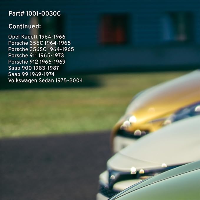 QUALITY-BUILT Premium Ceramic Front Brake Pads 1001-0030C Compatible with 1963-2004 Alfa Romeo/BMW/Opel/Porsche/Saab/Volkswagen (1800,2.8 Bavaria,2500,2800,2800CS,3.0CS,3.0CSi,3.0CSL,3.0S,3.0Si,356C,)