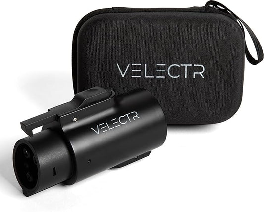 Tesla to J1772 Adapter – NACS Converter, 80 Amp & 250V, Compatible with Tesla High Powered Connectors, Destination Chargers & Mobile Connectors for J1772 Electric Vehicles