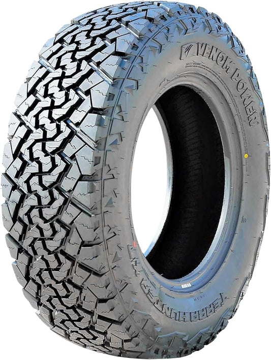 Venom Power Terra Hunter X/T XT Truck/SUV All-Terrain Mud Off-Road Radial Tire-265/70R16 265/70/16 265/70-16 112T Load Range SL 4-Ply BSW Black Side Wall