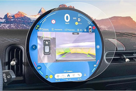 SXCY for 2025 Mini Cooper Accessories 2025 Cooper/Countryman Screen Protector 9.4 Inch Navigation Infotainment Touch Display Screen[Tempered Glass]