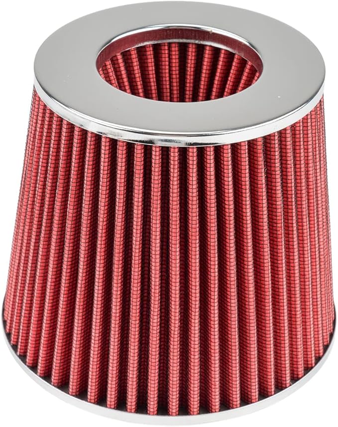 PHILTOP Cold Air Intake System Aluminum Polished High Flow Replacement for Nis-san Altima 2007 S 2.5L L4 Gas DRSS-5090, High Performance Filters