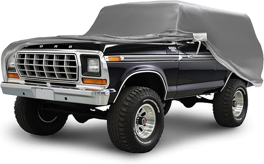 Weatherproof SUV Car Cover & Warranty Compatible with Ford 1983-1990 Bronco II - Outdoor Cover Theft Cable Lock SUV Accessories Better Than Waterproof