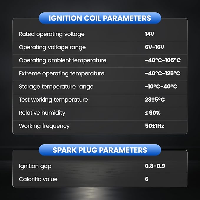 UF827 Ignition Coils & 95927 Spark Plugs Compatible with Ford Edge Explorer F150, Compatible with Lincoln Aviator Nautilus, 2.7L 3.0L V6 - Replaces JT4Z12029A, KT4Z12029A