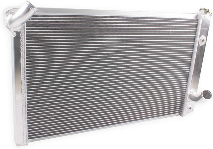 3 Rows Core Performance High Flow Full Aluminum Racing Cooling Radiator For 1973-1976 Chevy Corvette V8 5.7/7.4