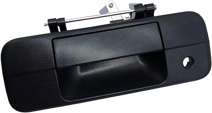Tailgate Handle Liftgate Latch with Rear Camera Hole Compatible with 2007-2013 Toyota Tundra, Replacement 69090-0C051, 690900C051, 81214 (Without Camera Hole)