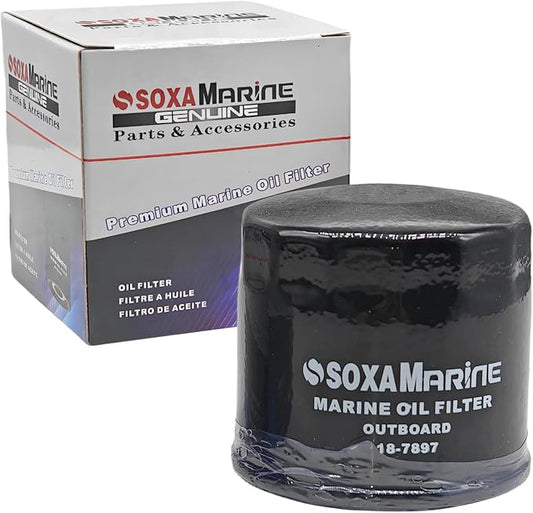 1651092J00 Maintenance Oil Filter for Suzuki and for Johnson for Evinrude 115HP 140HP Outboard Engine 16510-82703 778887 18-7897