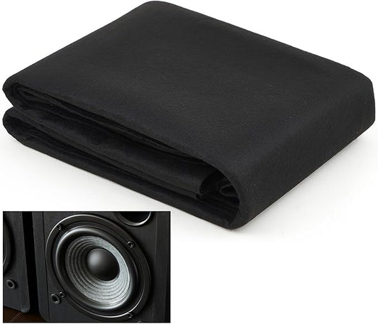 Nuanchu 118 x 47.2 Inch Black Underfelt Carpet for Speaker Sub Box, RV, Boat, Marine, Auto, Truck, Car Trunk, Door Liner, Desk