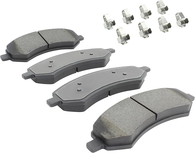 QUALITY-BUILT Premium Semi-Metallic Front Brake Pads 1001-1084M Compatible with 2005-2024 Chrysler/Dodge/Jeep/Mitsubishi/Ram (1500,1500 Classic,Aspen,Dakota,Durango,Raider,Ram 1500,Wrangler)