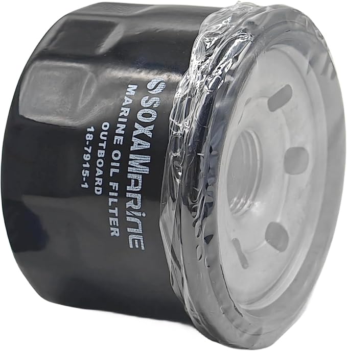1651087J00 Maintenance Oil Filter for Suzuki for Johnson for Evinrude and for Mercury 4 Stroke 25 30 40 50 60 70 HP Outboard Engine 6510-87J01 778885 18-7915-1