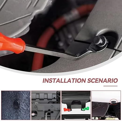 415Pcs Car Retainer Clips & Fasteners Kit – 18 Universal Sizes Nylon Bumper, Fender Rivets, Door Panel Clips, and Plastic Rivets with Removal Tool for Toyota, Ford, Benz (415pcs)