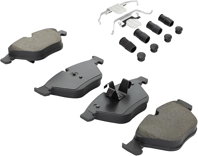 QUALITY-BUILT Premium Semi-Metallic Front Brake Pads 1001-1260M Compatible with 2007-2015 BMW (323i, 328i, 328i xDrive, 328xi, X1)