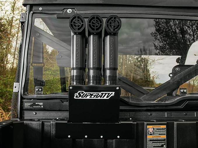 SuperATV Ranger Snorkel Kit for 2020+ Polaris Ranger 1000 / Ranger 1000 Crew | Includes Snorkels for Airbox, Belt Intake, and Belt Exhaust | Keep Water Out of Your Engine | Heavy-duty