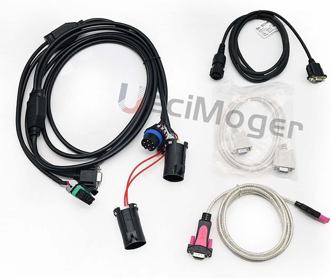 Ready to Use for Bobcat Service Analyzer Bobcat Diagnostic Tool (RST) with Laptop Service Tool Harness Remote Start Excavator Scanner Tool (with Laptop Delll)