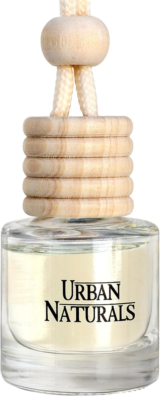 Urban Naturals Car Air Freshener Diffuser Dreaming of White Tea Scent, Hotel Scents Collection, Strong Long Lasting Aroma Made in USA, Hanging Oil Diffuser + Vent Cip Car Accessories (1 Pack)