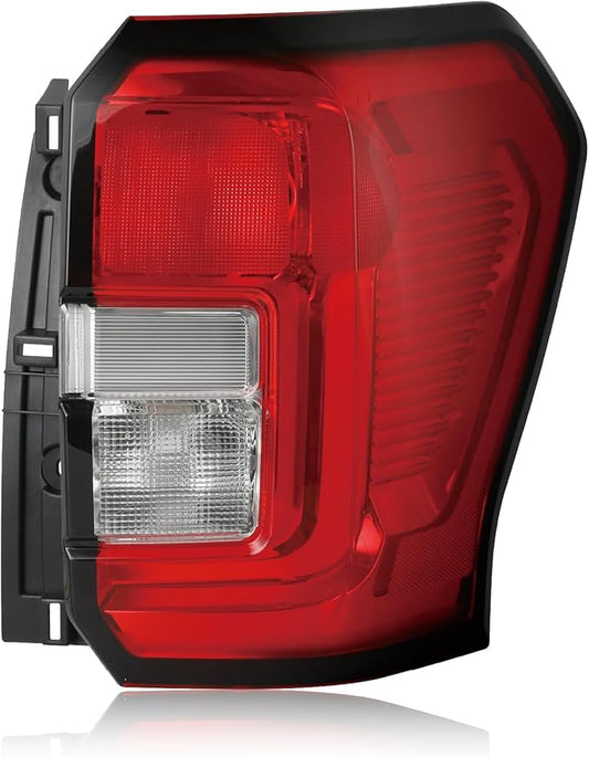 White Halogen Tail Lights Assembly Compatible with Ford Expedition XL XLT 2022 2023 2024 Tail Light Rear Brake Lamp With Wire Harness and Bulbs NL1Z13404A(Halogen 22-24 Right Passenger Side)