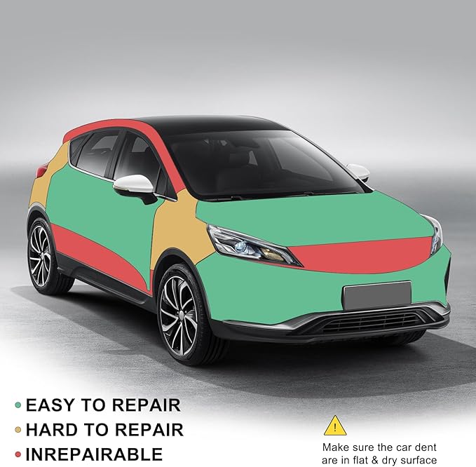 3Pcs Car Dent Puller,Dent Remover Tool for Car, Powerful Car Dent Suction Puller, Fast Repairs Minor Car Dents, Hail Damage, Lifts Glass, and Moves Objects