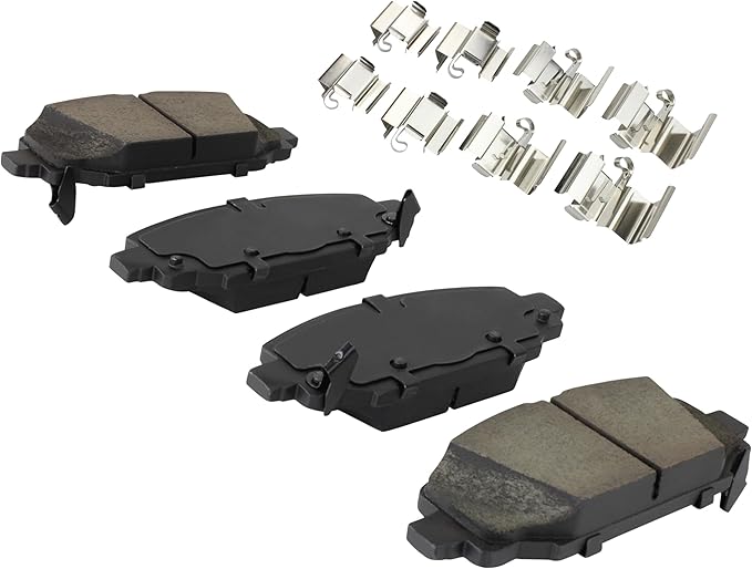 QUALITY-BUILT Premium Ceramic Rear Brake Pads 1001-2172C Compatible with 2018-2022 Jeep Wrangler