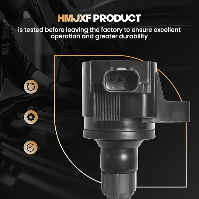 4PCS Ignition Coil packs UF781Compatible with HONDA ACCORD CIVIC CLARITY CR-V INSIGHT 1.5L 2.0L 2016-2022, for ACURA RDX TLX 2.0L 2019-2022, Replace # 3052059B013 CM11-124A