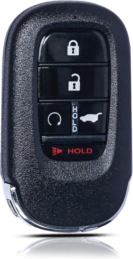 MechanMagic Smart Key Fob Remote Replacement Fits for 2023 2024 2025 Honda CR-V Pilot HRV KR5TP-4 Proxy Keyless Entry Remote Control Push Start Button 72147-3A0-A01 72147-T43-A11 433MHz Chip:4 A