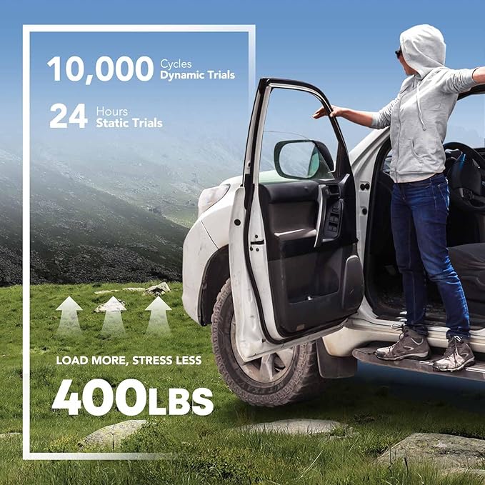 YHTAUTO 7 Inch Running Boards Fit Ford F-250/F-350 Super Duty 1999-2016 Extended/SuperCab, Side Steps Aluminum Step Bars Off-Road Exterior Accessories