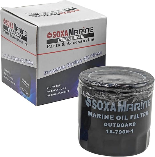 69J1344000 Maintenance Oil Filter for Yamaha 150 175 200 225 250 HP and for Mercury 225HP Outboard Engine 822626Q15 69J-13440-01 18-7906-1